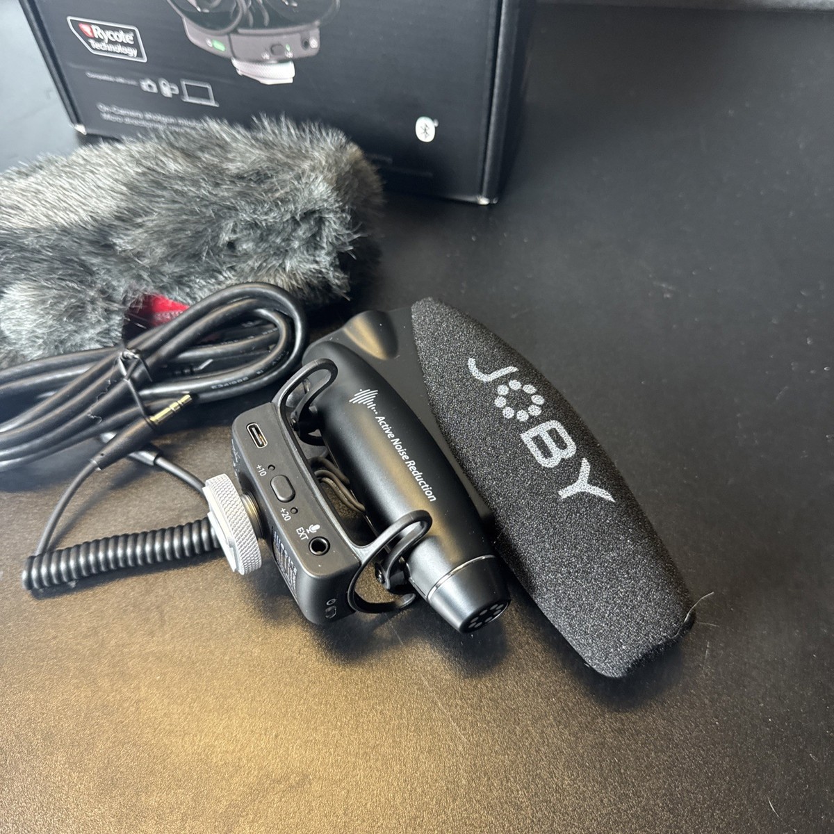 JOBY Wavo PRO DS On-Camera Shotgun Microphone, Black/Red (H) | eBay
