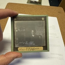 C;clergyman, vicar, reverend, priest missionary magic lantern Slide