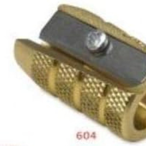 Mobius & Ruppert Brass Artists Sharpener 604 Bullet Grenade Finest Professional