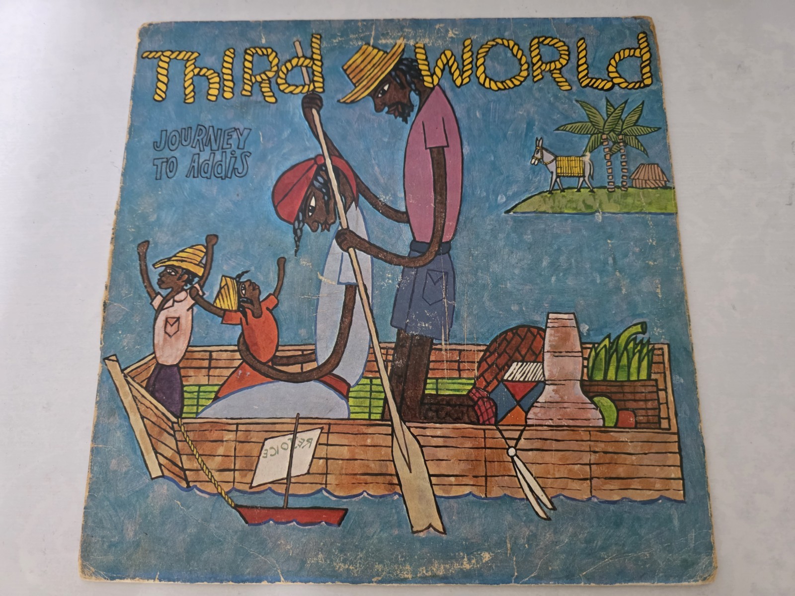 Third World Journey To Addis Vinyl LP Orig Reggae Record VG+