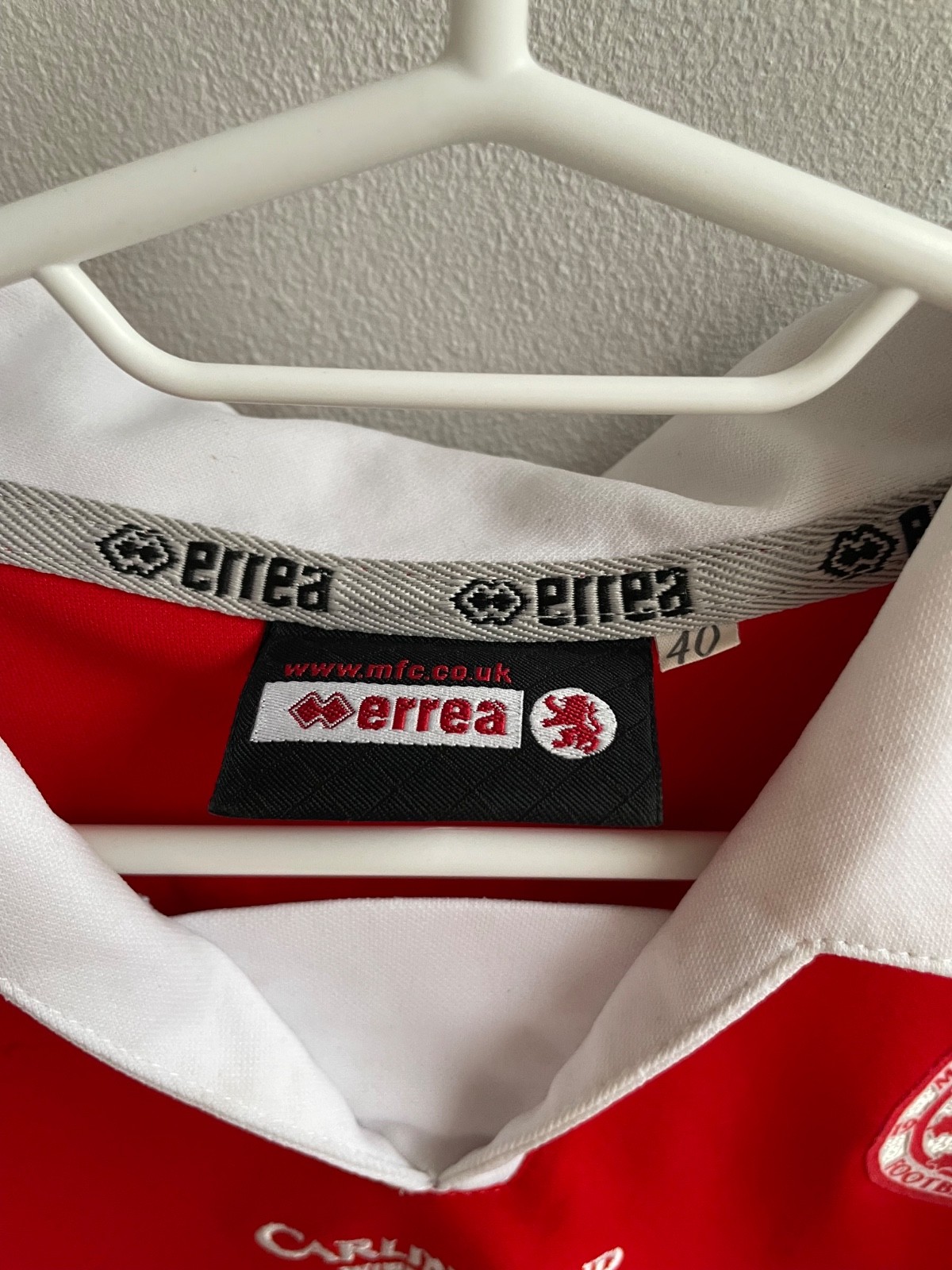 MIDDLESBROUGH 2004 2005 Hasselbaink #18 Football Shirt Soccer Jersey Errea Retro