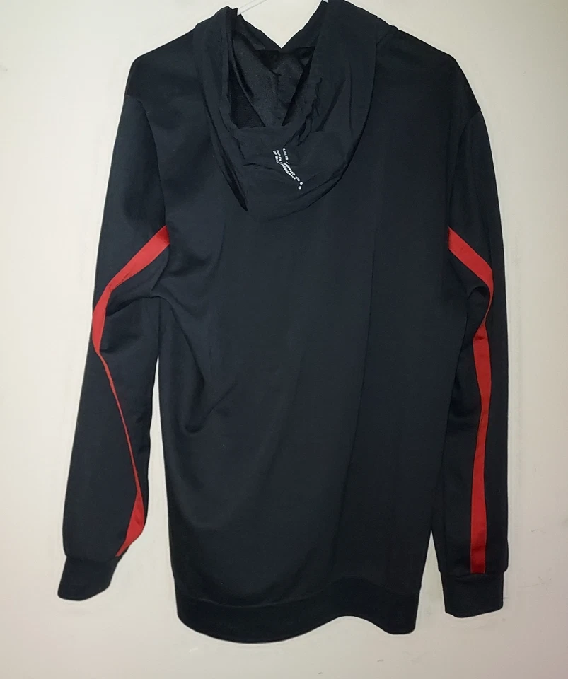 Nike Dri Fit Men's Hoodie Large Sweatshirt Training Athletic Long Sleeve Black - Image 4 of 4