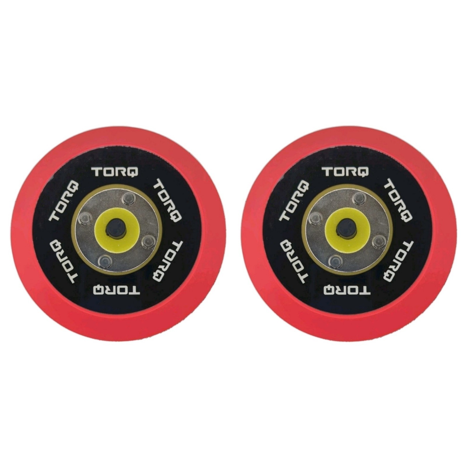 Chemical Guys TORQ R5 2 Pack 5" Backing Plate DA Polisher Ho