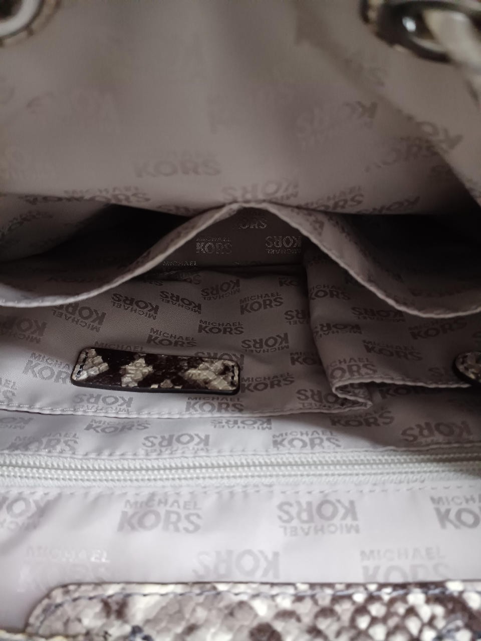 MICHAEL KORS 35F7SIUB1E Backpack Python Japan - image 9