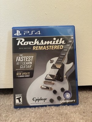 Rocksmith 2014 Edition Remastered (PlayStation 4, 2016)