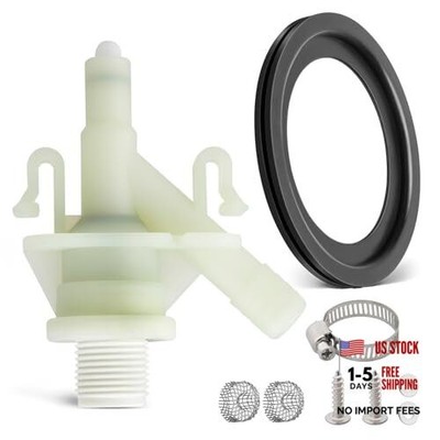  Upgraded RV Toilet Water Valve Kit Fit for Dometic 300, 310, 320 Series 