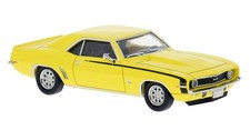 Brekina 1969 Chevrolet Camaro SS - Yellow, Bl...