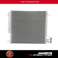 For 2021-2024 Jeep Grand Cherokee L w/ Receiver Drier AC Condenser Aluminum