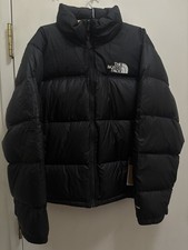 The North Face 1996 Retro Nuptse 700 Down Puffer Jacket Black NEW NWT L large