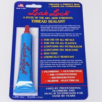 1pc Leak Lock Joint Thread Sealing Compound for Fittings Tube Metal and Pla