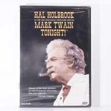 Mark Twain Tonight Hal Holbrook DVD TV Movie Vintage CBS Television Network