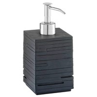 Zeller Seifenspender Schiefer 18316 Schwarz Polyresin 440,0 Ml, 1 St.