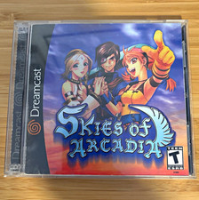 Skies of Arcadia Sega Dreamcast - 2 Discs w/ Case & Manual