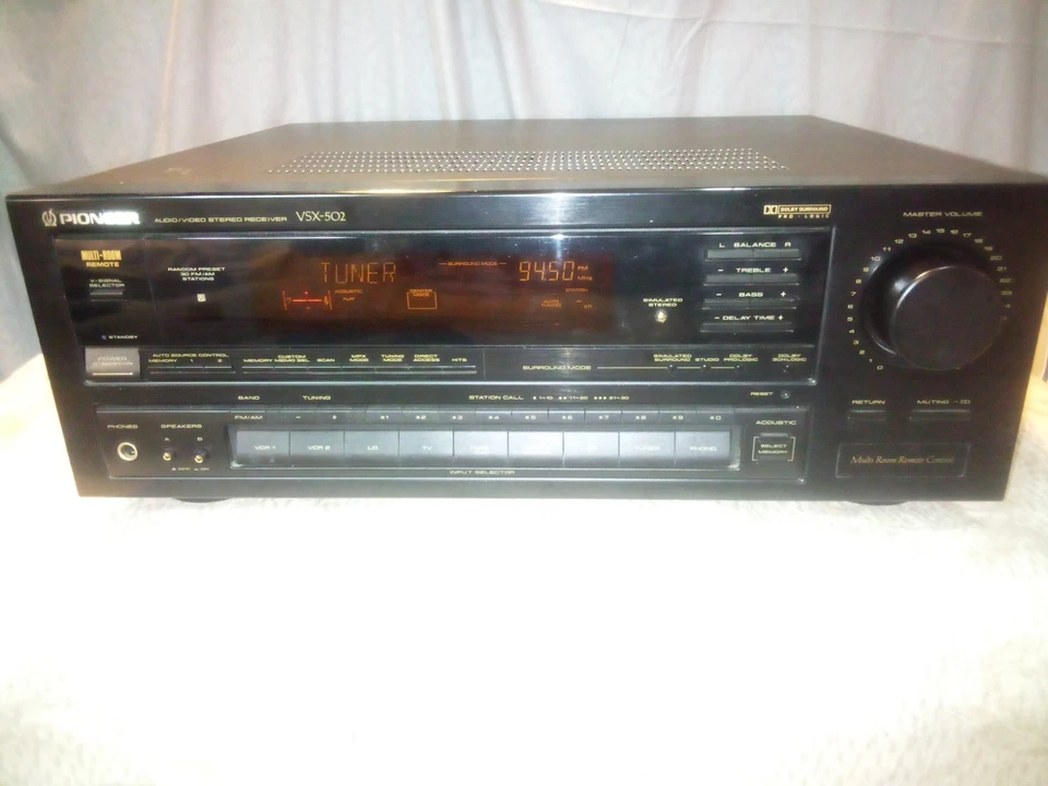 Pioneer VSX-502 Audio/Video Stereo Receiver - Image 2 of 4