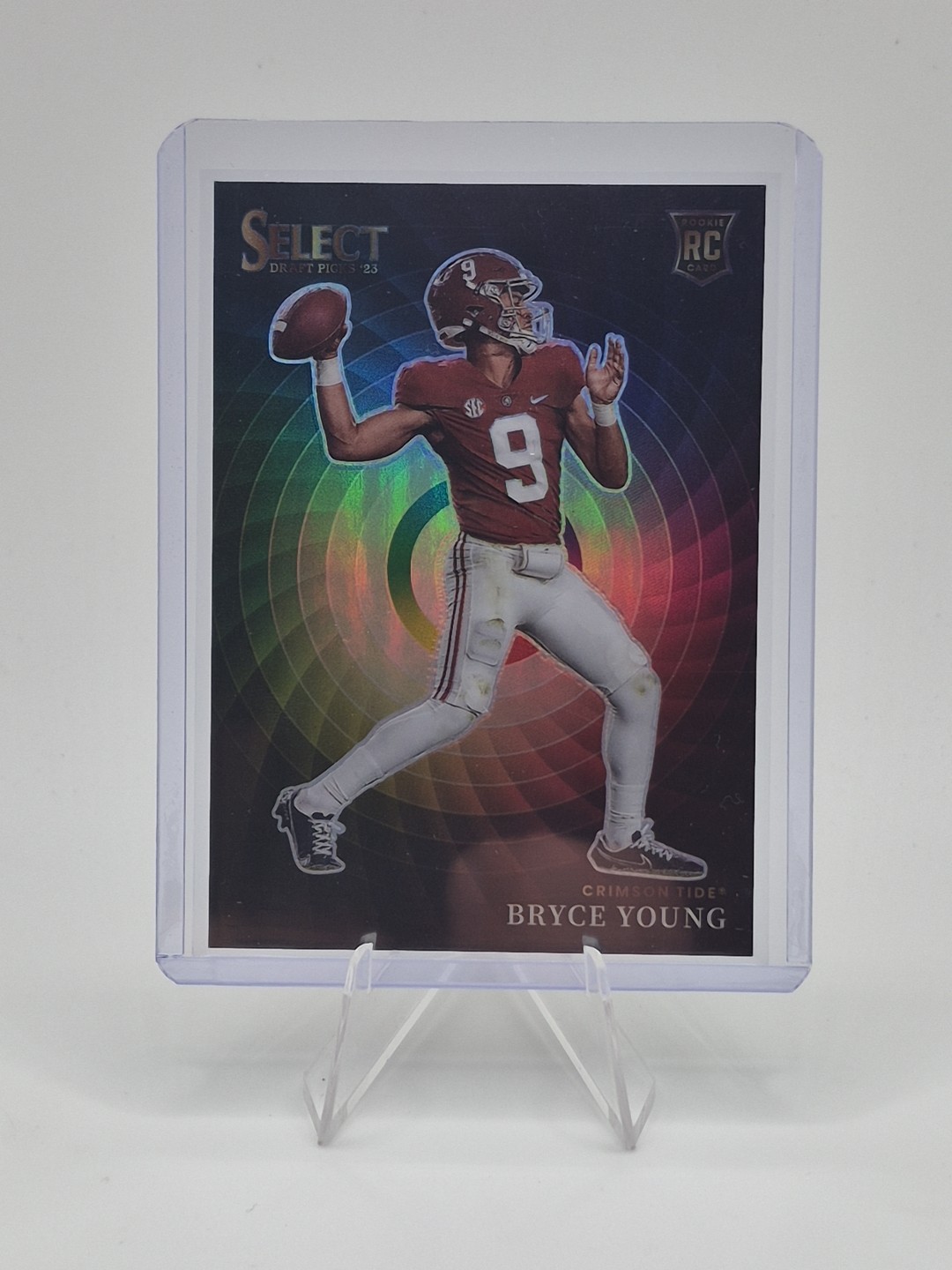 BRYCE YOUNG - 2023 Panini Select Draft Picks Color Wheel RC SSP CASE HIT