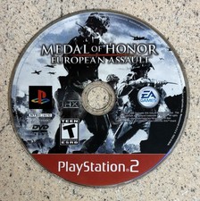 Medal of Honor European Assault Greatest Hits PS2 DISC ONLY *Tested* NO TRACKING