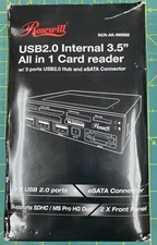 ROSEWILL USB 2.0 3.5" Internal All-in-One Card Reader