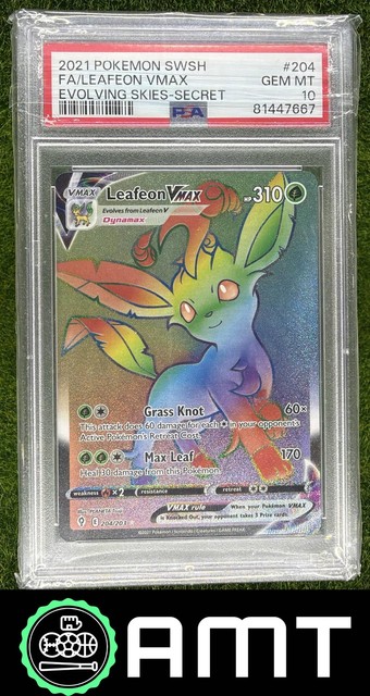 Leafeon VMAX #204 (Evolving Skies (2021))