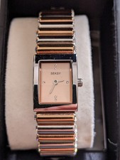 Seksy Crystal Ladies Elegance Dress Watch Edge 2867 NEW