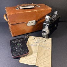 Cine Kodak magazine 16 Camera - 1938 - With Magazine And Original Bill Of Sale