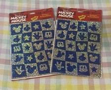 Hallmark Holographic Mickey Mouse Sticker 2 Packs