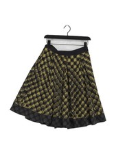 Farhi Women's Midi Skirt UK 10 Multi 100% Silk Midi A-Line