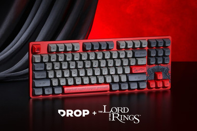 DROP + The Lord of the Rings TKL Wired Mechanical Gaming Keyboard Wraith Red