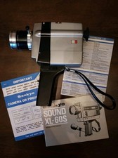 Sankyo Sound XL-60S Super 8 Cine Film Camera - Untested 