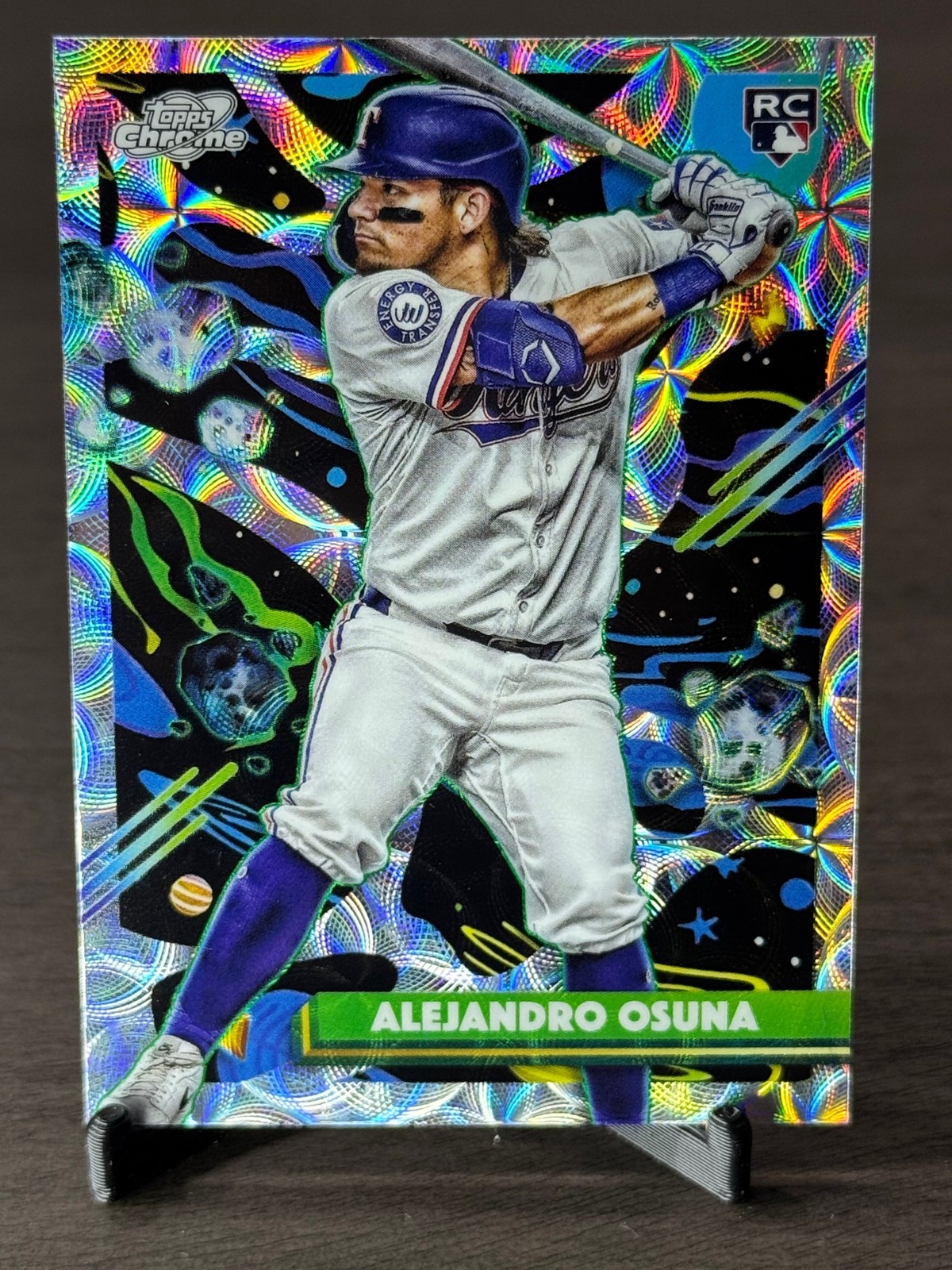 2025 Topps Chrome Cosmic #176 Alejandro Osuna Nucleus Refractor
