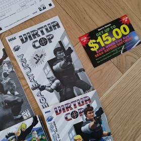 Sega Saturn 3 Free Games Bundle (Virtua Fighter 2, Virtua Cop And Daytona Tested