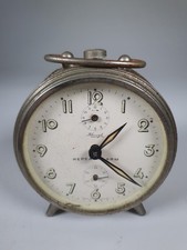 Kienzle   vintage mechanical  repeat alarm clock for Parts repair Display 