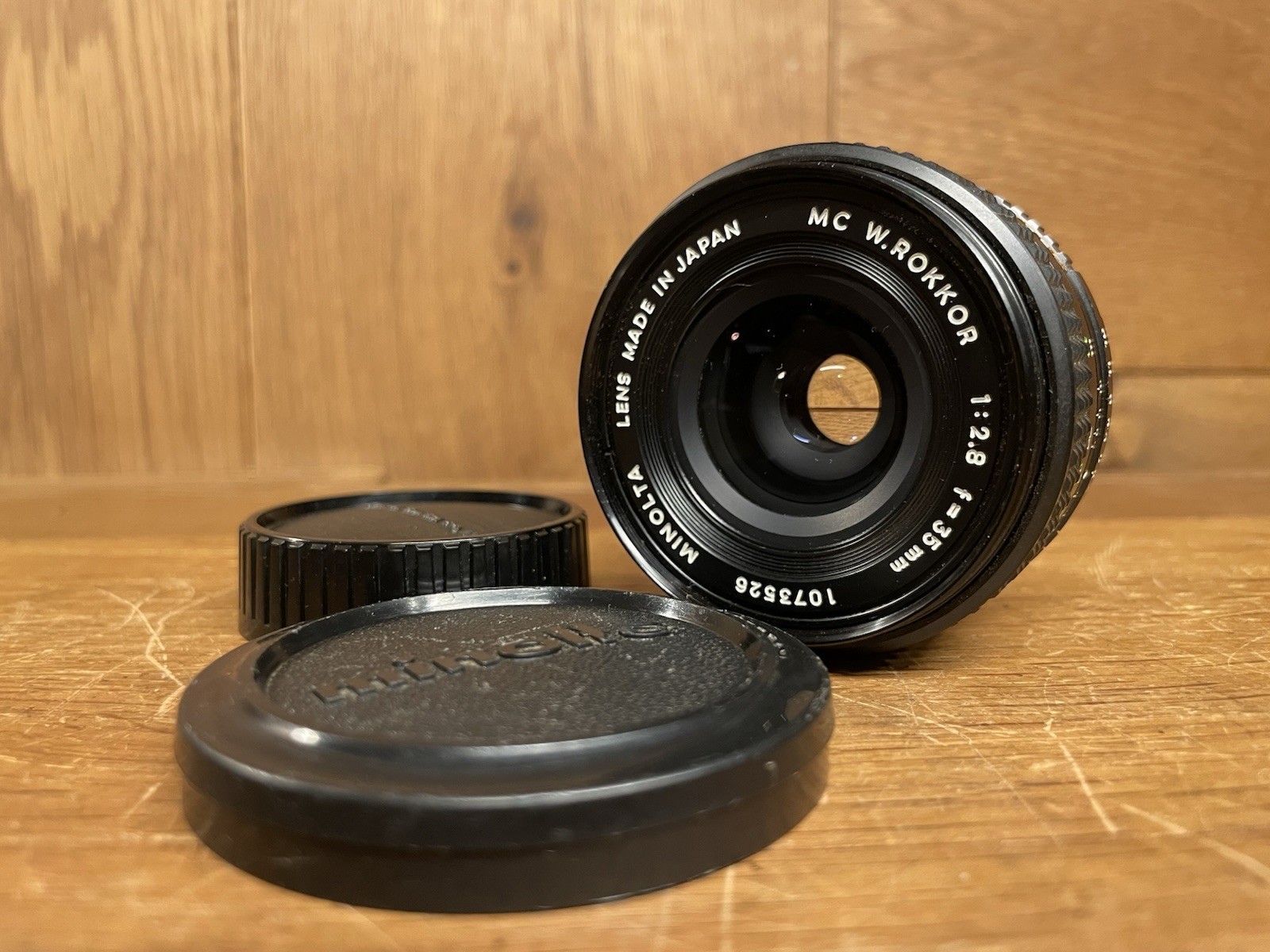 Minolta MC W.Rokkor 35mm F/2.8