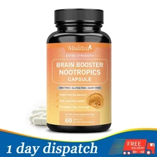 Brain Supplements & Nootropics - Memory Focus Mental Concentration Booster Pills