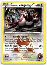 Team Magma's Zangoose 22/34 - Pokemon Double Crisis - NM on eBay