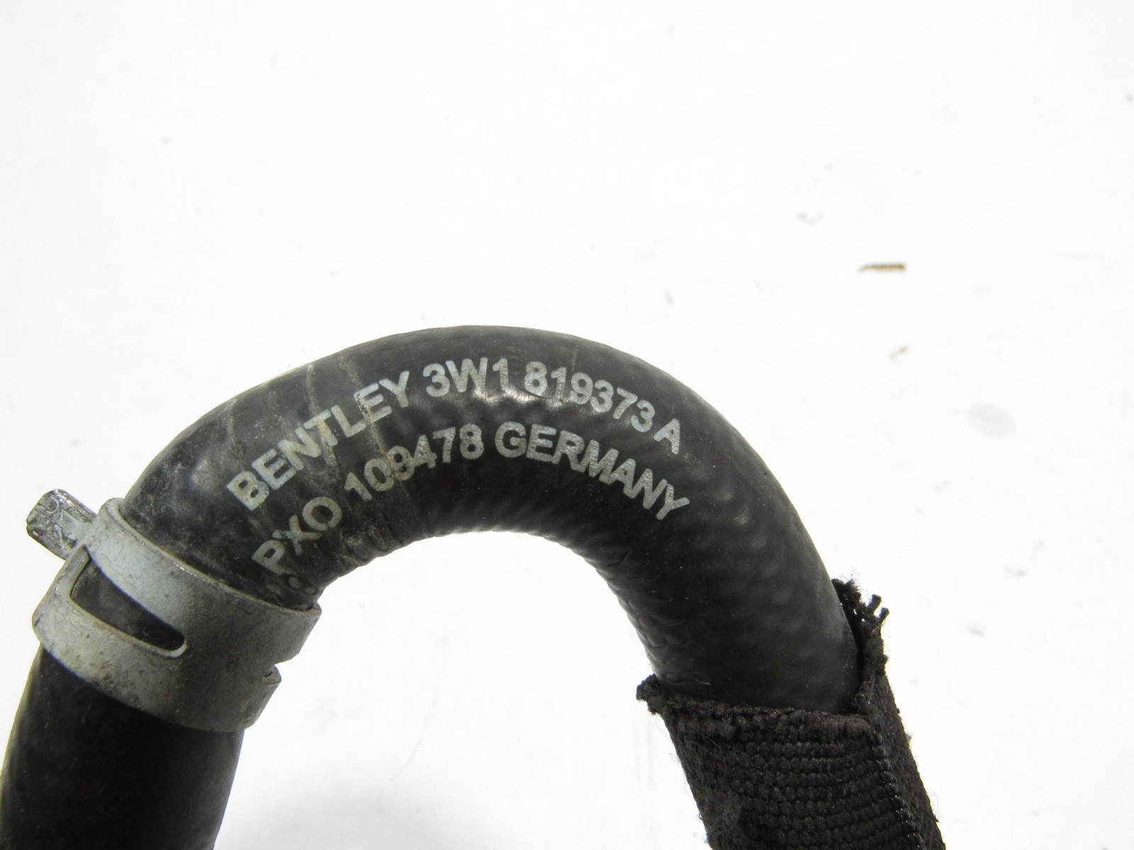 12-18 Bentley Continental GT W12 2015 Heater Coolant Hose Pipe Tube Line Set |:A