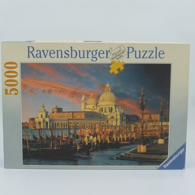 Ravensburger 5000 Puzzle Landscape Venice Basilica Della Salute Sunrise Mint