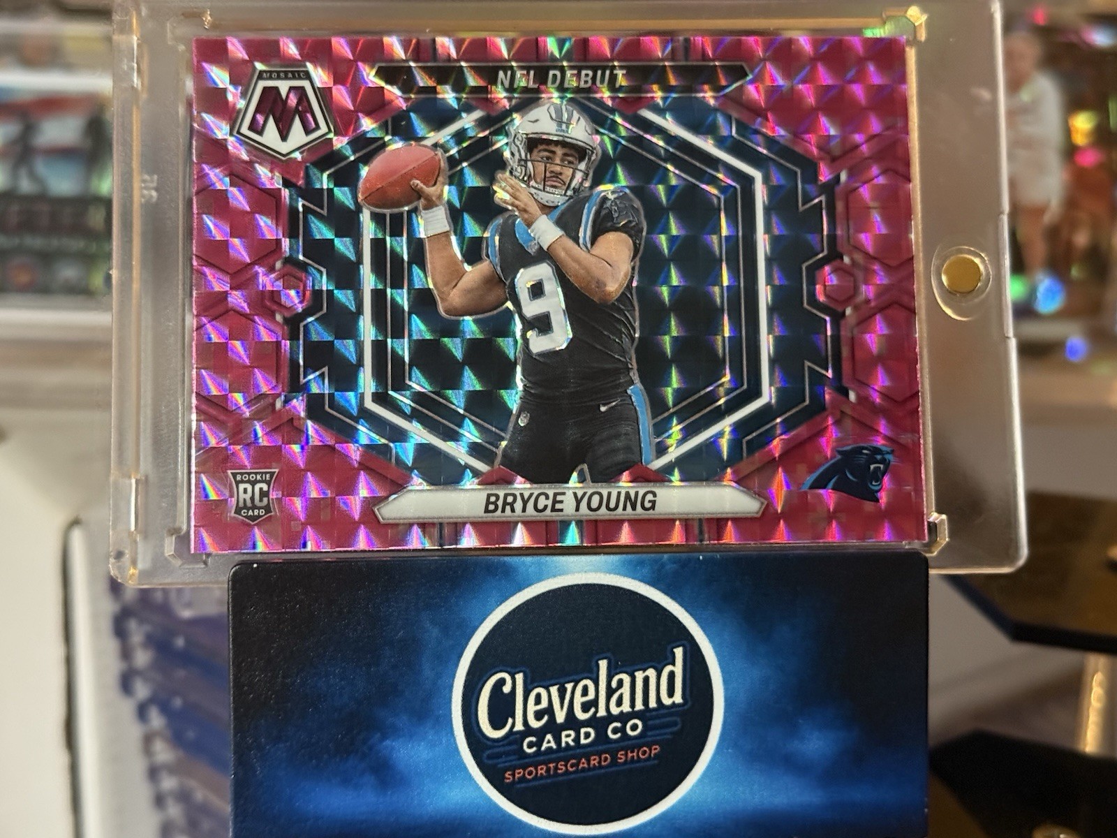 2023 Panini Mosaic - Nfl Debut Bryce Young #ND-2 Camo Pink Mosaic Prizm (RC)