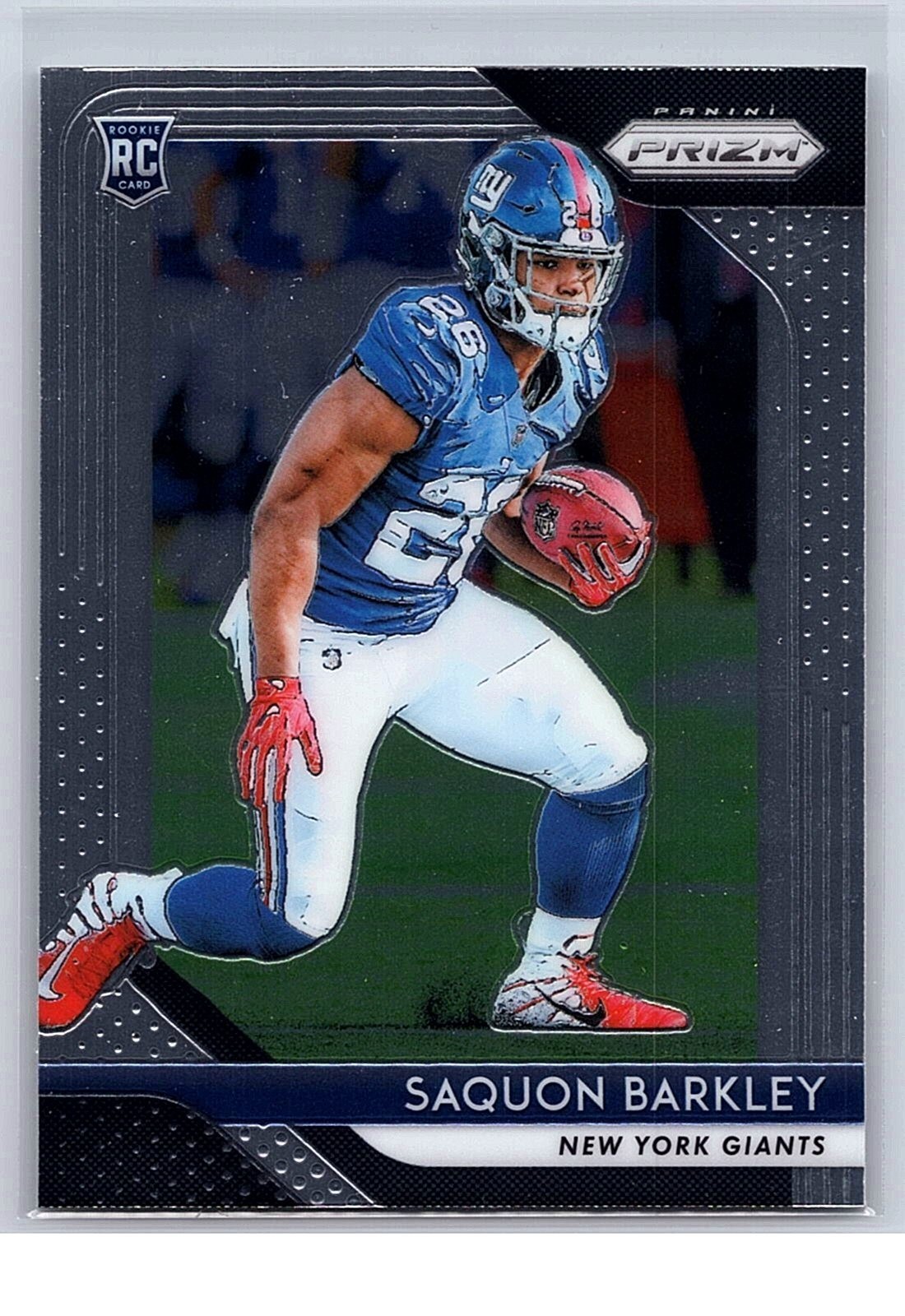 2018 Panini Prizm #202 Saquon Barkley Rookie Card Mint/Near Mint RC