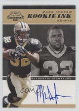 2011 Playoff Contenders Rookie Ink /100 Mark Ingram #20 Auto 16yo