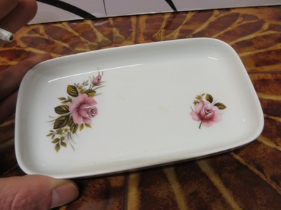 Royal Schwabap Vintage Porzellan Mini Servierschale Schmuck Sandwich Tablett
