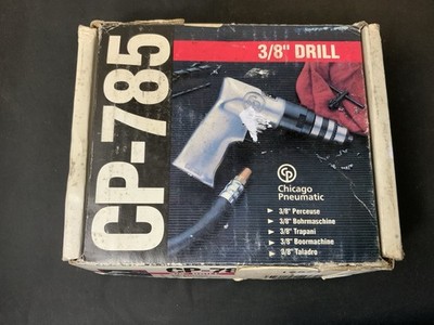 CP-785 Chicago Pneumatic 3/8  2400 Rpm Air Drill w/Chuck, NEW, OPEN BOX