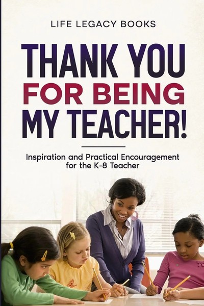 Life Legacy Books | Thank You For Being My Teacher | Taschenbuch | Englisch-image