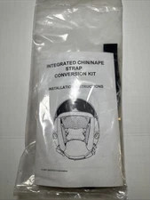 Gentex HGU-55/P HGU-68/P chin/nape set, flight helmet Large, Black Leather