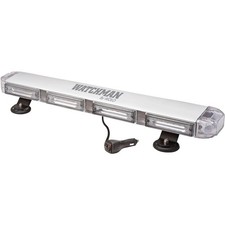 Wolo 7824mp-a Watchman Led Mini Bar Warning Light 24 Magnet Or Permanent Mou...