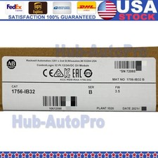 Allen Bradley 1756-IB32 1756IB32 ControlLogix 32 Pt Module US Free Tax