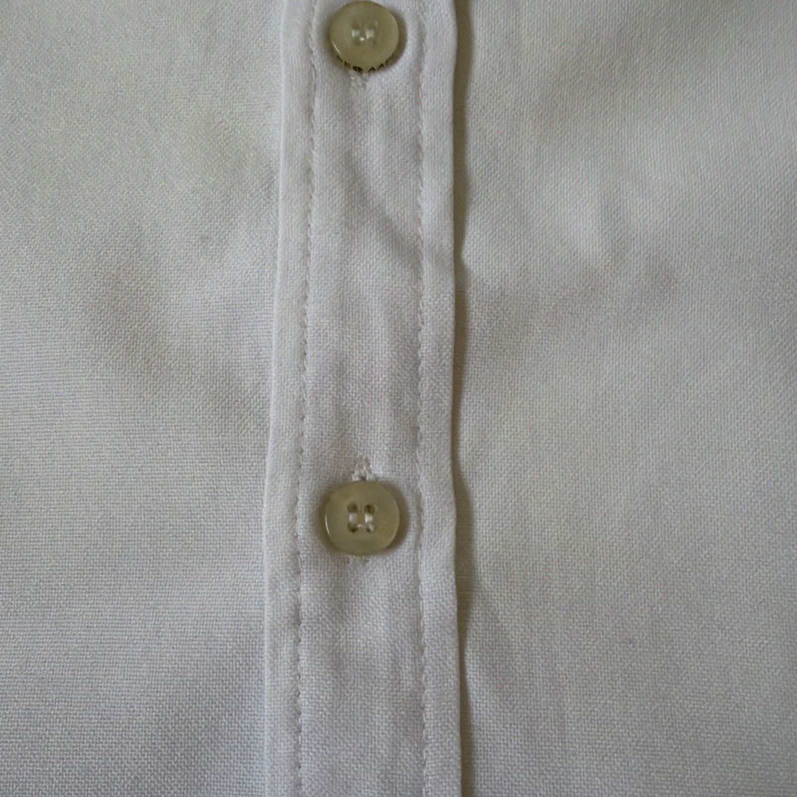 AAPE A Bathing Ape Oxford Long Sleeve White Button Up Dress Shirt Mens Large thumbnail 4