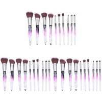 3 Pcs Pinselset Lidschatten Mini-Make-Up-Pinsel Glitzer-Make-Up-Pinsel