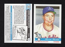 #12 MORRIE MARTIN, A's Philadelphia Athletics Historical Society/1998 PAHS