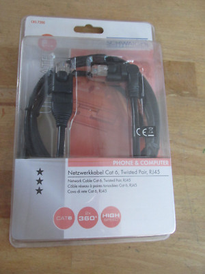 CAT6 Netzwerkkabel  LAN Kabel RJ45 Stecker 2m  / H2A4KK8