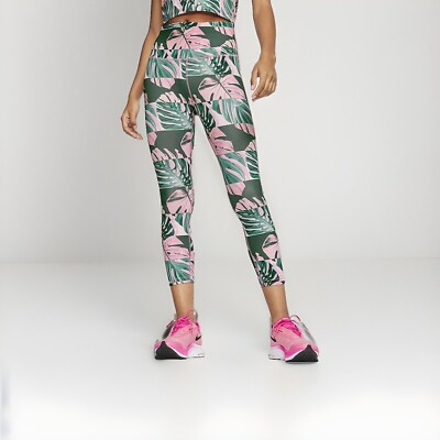 Nike Fast Women's Crop Running Tights CJ2162-654 Pink